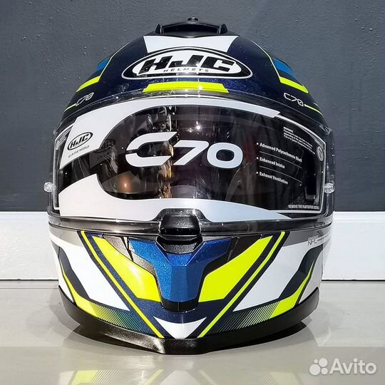 Мотошлем HJC C70 lantic MC3H