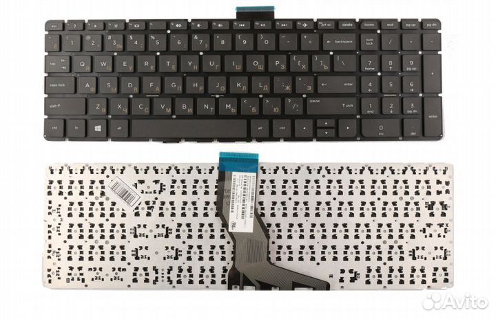 Клавиатура HP Pavilion 15-ak194ur черная