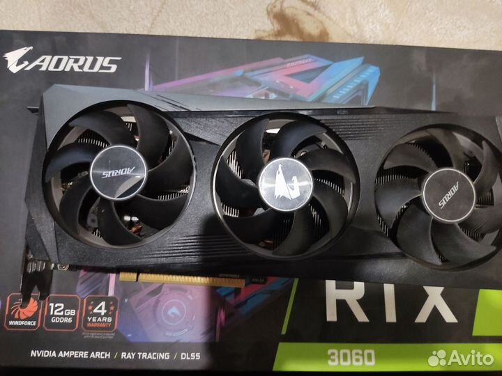 Видеокарта rtx 3060 12 gb