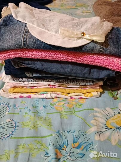 Детские вещи пакетом для девочки 1.5 2 годтика