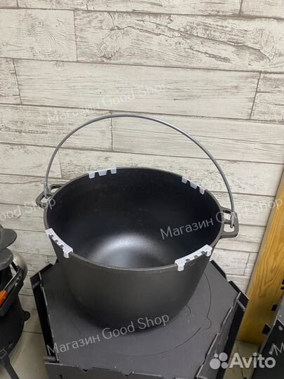 Казан чугунный