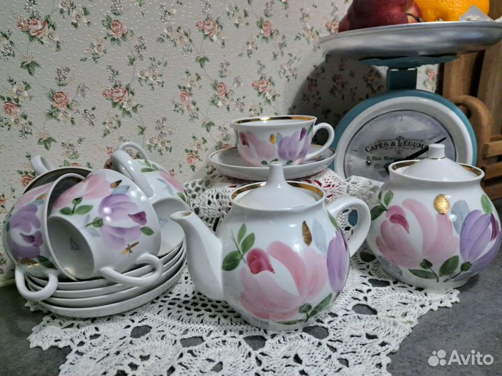 Чайный сервиз Песочное СССР