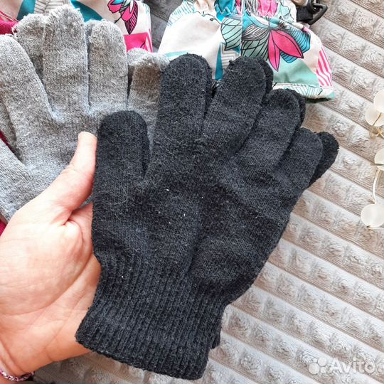 Перчатки Спортмастер детские белые 5