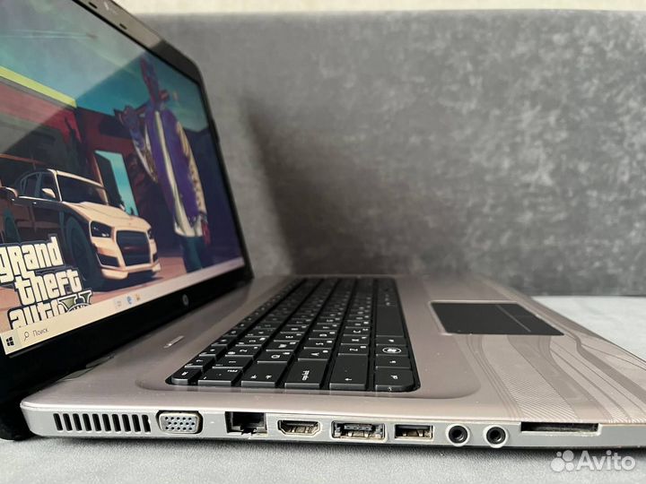 Быстрый ноутбук HP i5 / 4 ядра / 2 видеокарты