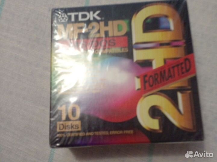 TDK MF-DOS formatted Диски