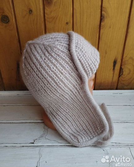 Шапка женская ушанка