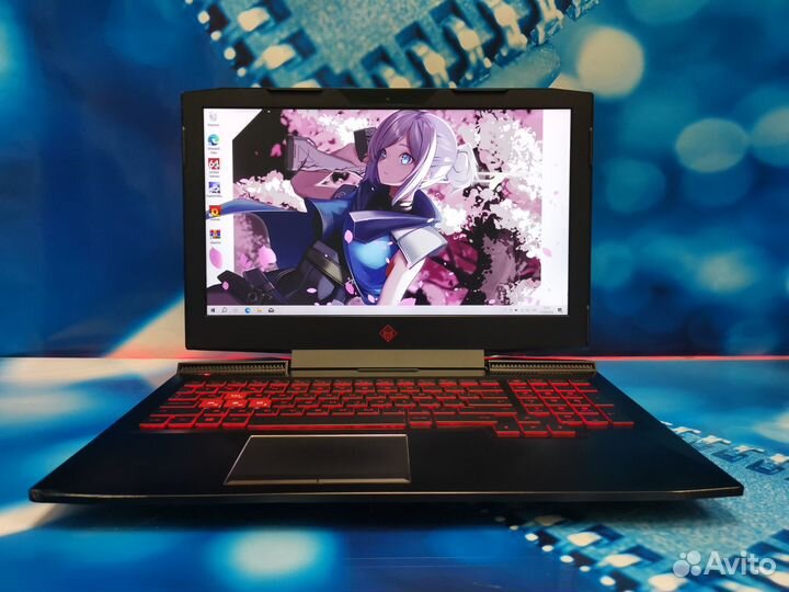 Игровой HP Omen на i7 7700HQ / GTX 1060 / SSD