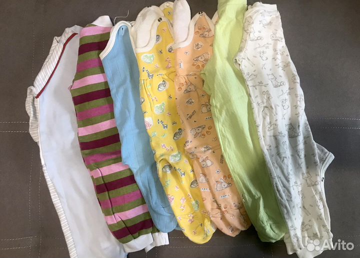 Детские вещи пакетом от 0 до 6