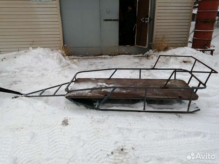 Сани для снегохода бу