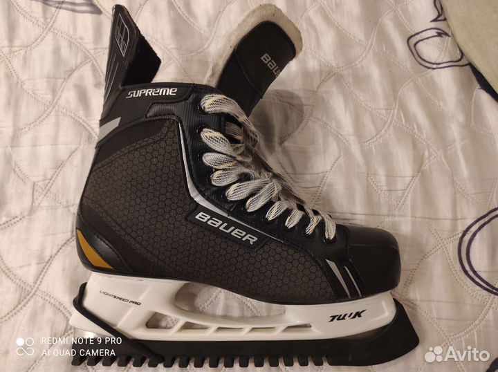 Хоккейные коньки bauer 44 размер