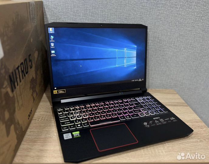 Новый игровой Acer Nitro 5 i5/3060/512SSD/144Ghz