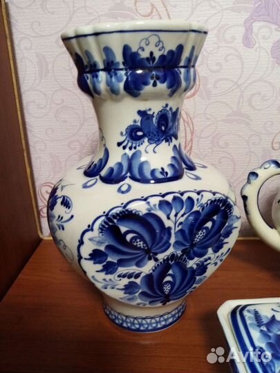 Посуда гжель