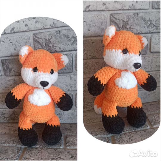 Вязаные игрушки ручной работы