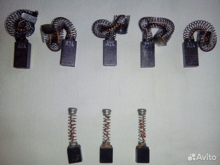 Щётки для электроинструмента 5 шт А24, + 3шт,новые