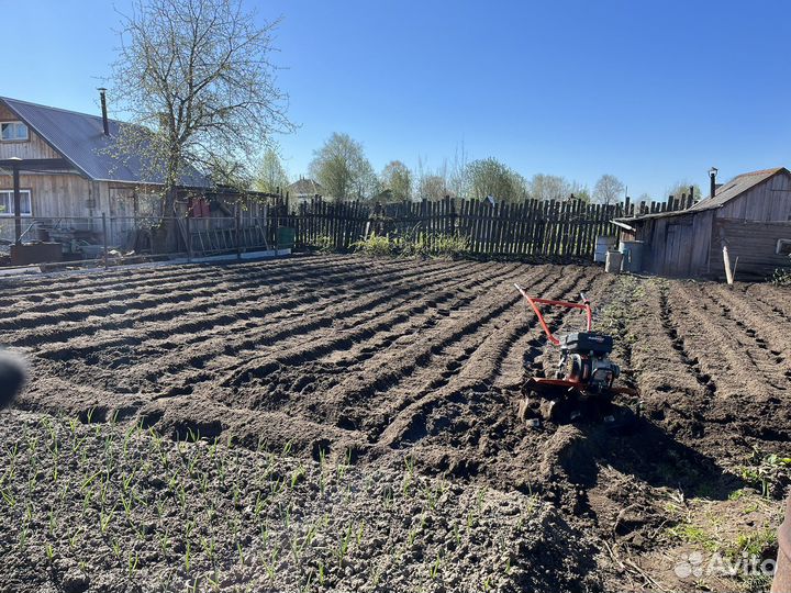 Вспашка земли