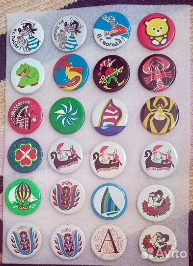Советские значки 70х-80х годов, больше 1000шт. (7)