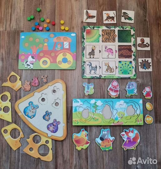 Деревянные развивающие игрушки как новые