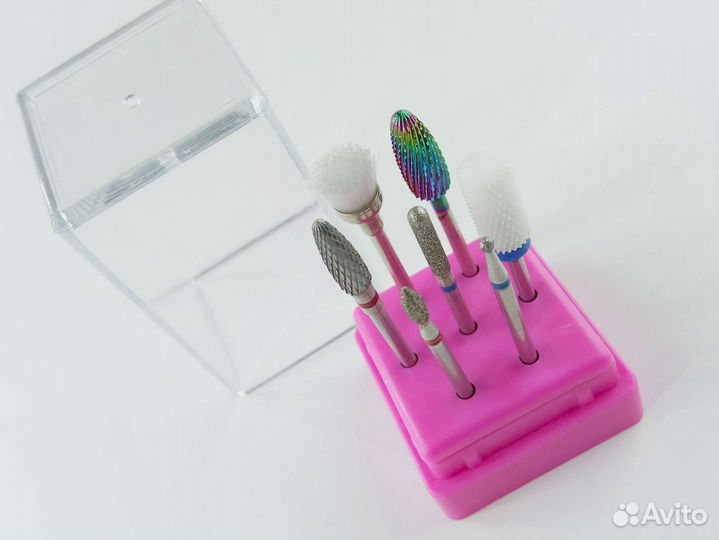 Набор Фрез для маникюра с подставкой