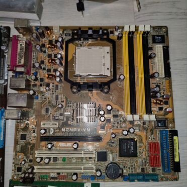 Материнская плата Asus M4A77D и M2NPV-VM (AM3)