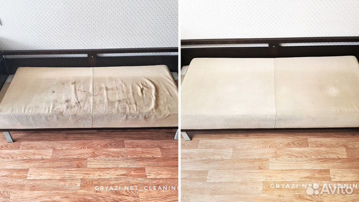 Химчистка мягкой мебели дивана матраса кресла