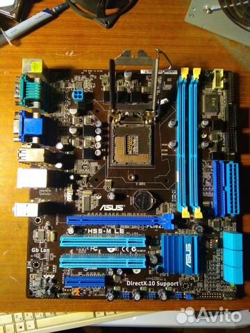 Asus P7H55-M LE rev. 1.01G купить в Москве | Электроника | Авито