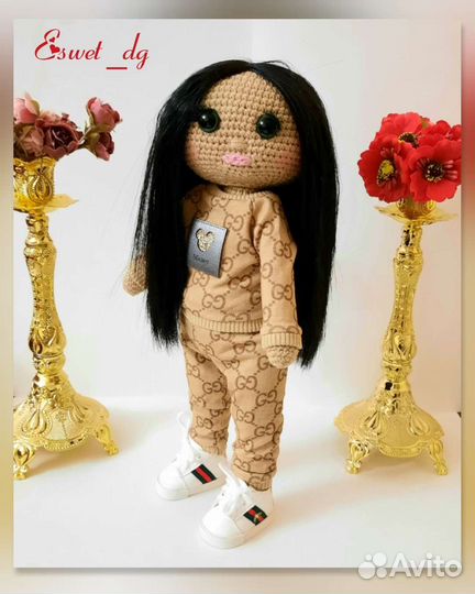 Вязаные игрушки ручной работы