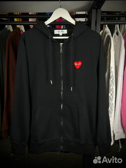 Comme des garcons зип худи (новая)