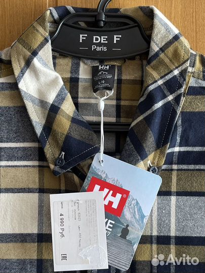 Helly hansen оригинальная рубашка