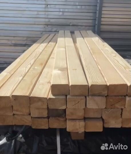 Брусок Лаги из лиственницы. Экспорт