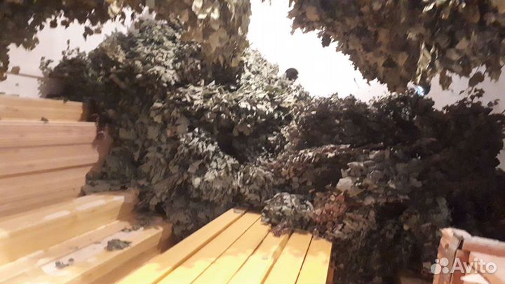 Дубовые березовые веники для бани