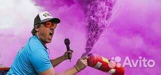 Огнетушитель с краской холи