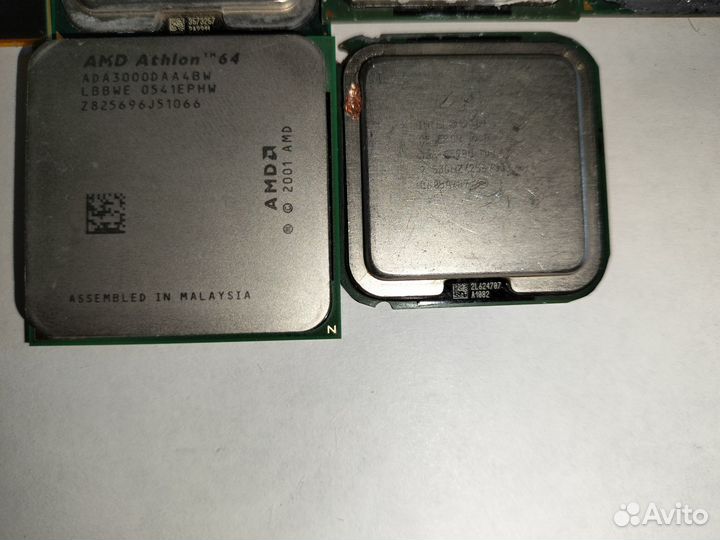 Процессор intel amd