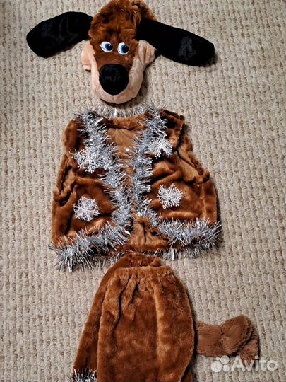 Костюм собаки на 3-4 года