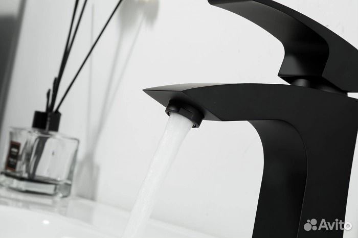 Смеситель для раковины Gappo G1007-66, черный