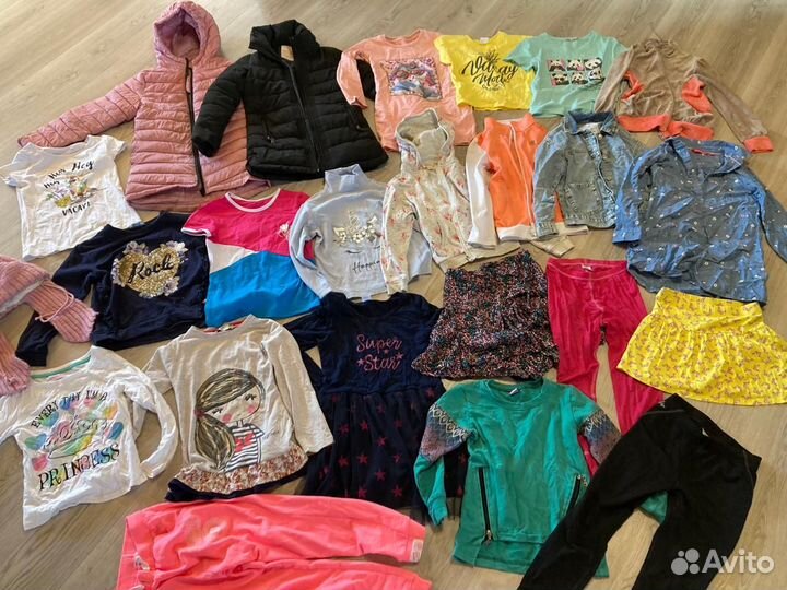 Пакет одежды для девочки 116-128