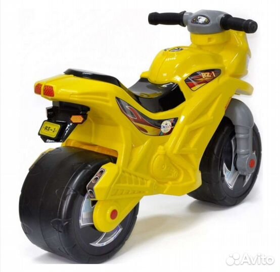 Мотоцикл-каталка со звуком