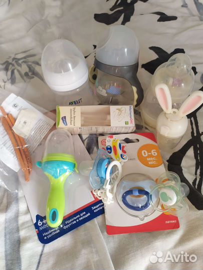 Нужности для малышей бутылочки соски итд пакетом