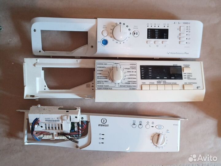 Панели управления стиральных машин