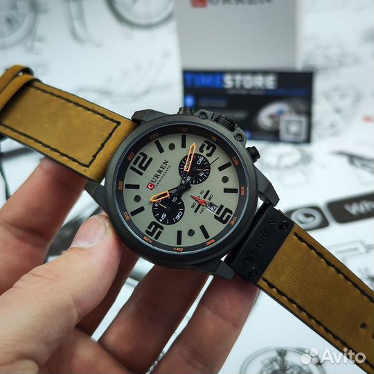 Мужские часы Curren Chronograph (Оригинал)