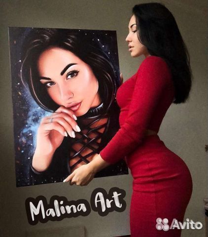 Портрет картина Самара