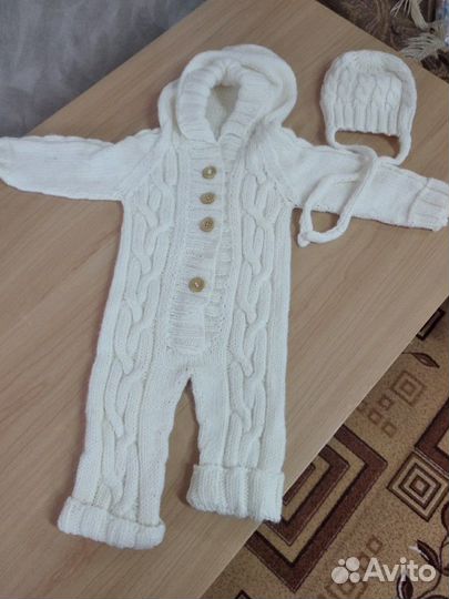 Комбинезон вязаный