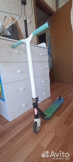 Трюковой самокат oxelo mf 1.8