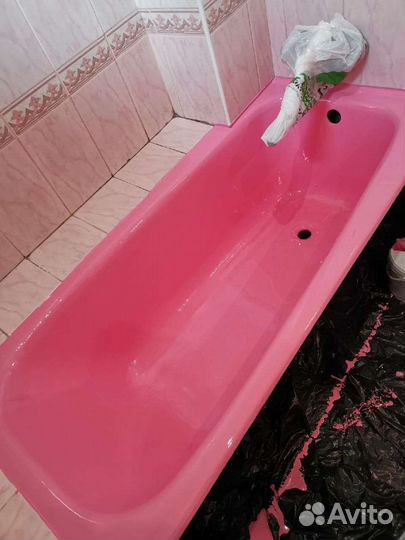 Реставрация ванн жидким акрилом