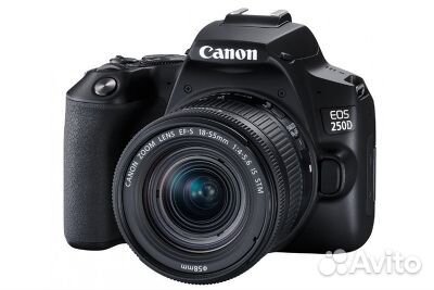 Canon EOS 250D Kit 18-55mm f/4-5.6 IS III Black
