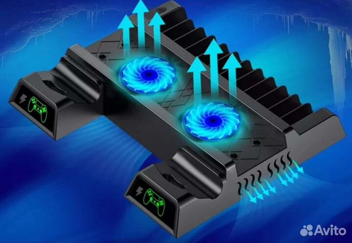 Охлаждающая подставка для ps4/ps4 slim/ps4 pro