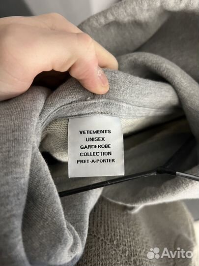 Vetements Худи Hoodie