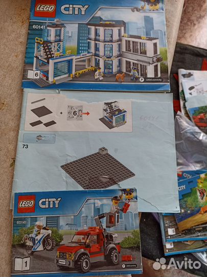 Lego инструкции, человечки, панели,мотоциклы