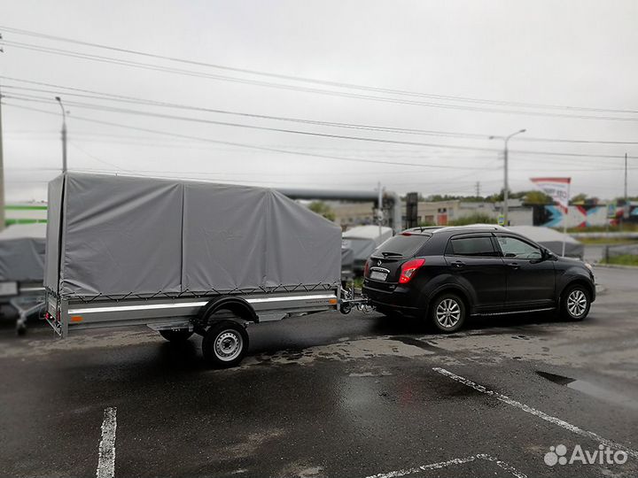 Прицеп 3.20х1.5м с Аэротентом аналог мзса