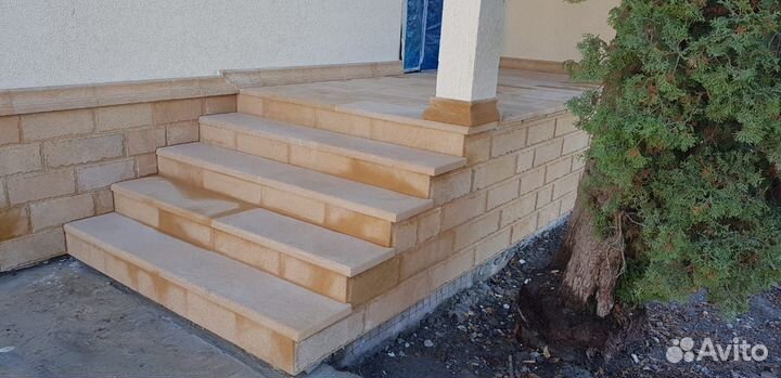 Облицовка дагестанским камня