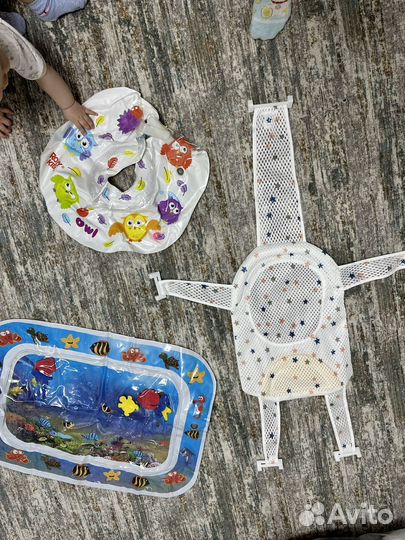 Круг, гамак для купания и водный коврик